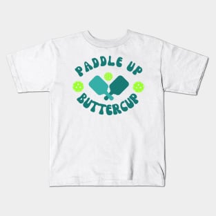 Funny Paddle Up Buttercup Kids T-Shirt